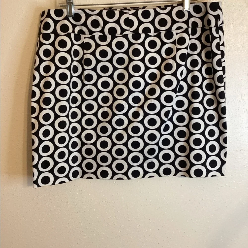 Inc  International Concepts Skirt Geometric Circle Size 14 - Picture 3 of 7